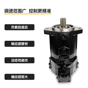มอเตอร์ไฮดรอลิกแบบลูกสูบแกนหมุน Rexroth A6VM ปรับปริมาตรได้ สำหรับกลไกการเคลื่อนที่ - Product Image 4
