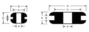 LongCheng su misura reso impermeabile stampato in gomma Grommet bianco tipo u tubo di gomma Grommet soffitto