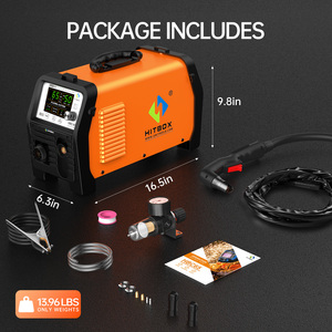 65amp Plasma Cutter Hbc65 Hitbox Met Non-Hf Non-Touch Pilot Arc 110V/220V Dual Voltage Igbt Inverter 1/2 "Clean Cut - Product Image 6