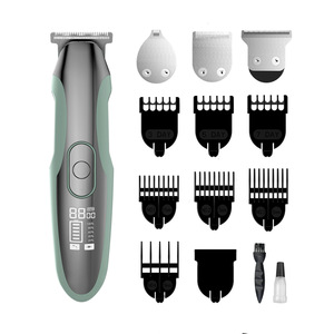 Cortadora de pelo eléctrica Yoshimi para hombre, cabezal múltiple 4 en 1 con pantalla digital, totalmente lavable para recortar la barba y el cabello - Product Image 2