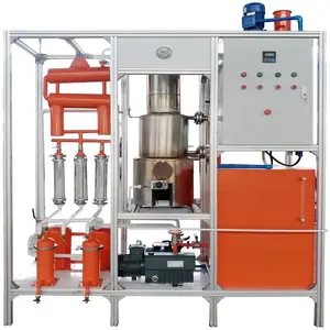 fabrik verkauf vakuum autoöl-destillationsmaschine schwarz motoröl recyclingmaschine basis Öl-refiningsanlage