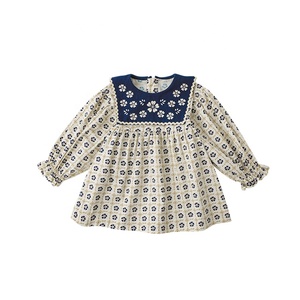 C1807 Vintage Fashion Kids Girls <strong>Dresses</strong> Girls Thick Cotton Princess <strong>Dress</strong> Baby Girls <strong>Dresses</strong> Clothing - Product Image 1