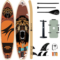 Planche de SUP gonflable polyvalente en PVC de la série China Carnival 350 Paddleboard 2026
