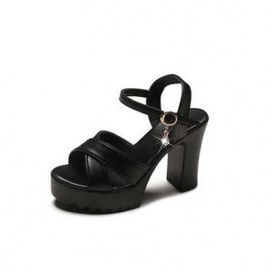 Sandalias de Plataforma con Tacón de Cuña para Mujer, Modelo J0220, Populares para el Verano - Product Image 2