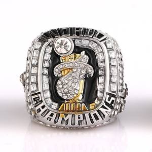 Bague de championnat de basket-ball Miami Heat James 2012, style européen et américain, en alliage plaqué argent, bijou tendance, cadeau pour homme, vente en gros - Product Image 1