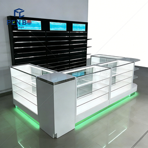 ตู้โชว์ร้านขายอุปกรณ์สูบบุหรี่คุณภาพสูง พร้อมไฟ LED โชว์สินค้าได้เต็มที่ <span class=keywords><strong>เคาน์เตอร์</strong></span>โชว์สินค้า<span class=keywords><strong>ร้าน</strong></span>ขายซิการ์และอุปกรณ์สูบบุหรี่ - Product Image 1