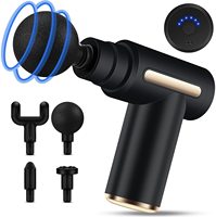 Meilleur pistolet de massage sportif léger et compact, 6 vitesses, vibrations profondes des tissus, outil de relaxation des fascias portatif pour soulager la fatigue corporelle