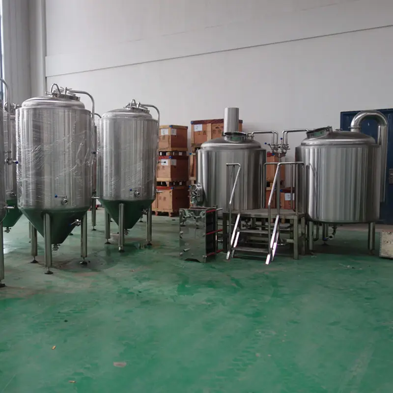 Microbirrificio birrificio 2bbl 3bbl 5bbl 7bbl 10 barrel Beer Brewing Equipment per la produzione di birra