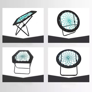 लचीला और स्टील फ्रेम गेमिंग डेरा डाले हुए तह कुर्सी Bunjo बंजी कुर्सी - Product Image 6