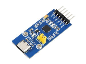 Placa USB UART Waveshare CP2102 tipo C, módulo de comunicación USB a UART (TTL), conector USB-C, compatible con Mac OS, Linux, Audroid K650 - Product Image 3