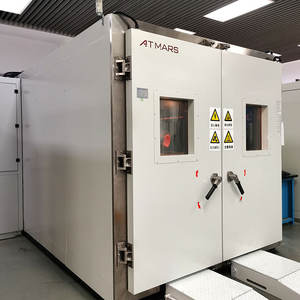 ATMARS CE 认证 -40℃~+85℃ 温度控制器 20%RH~98%RH 湿度 24L 容量 1年可编程步入式环境试验箱 - Product Image 3