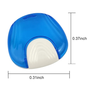 Scatola di immagazzinaggio dentaria di plastica colorata all'ingrosso del fermo dentale con i fori del prodotto di articoli vari della famiglia - Product Image 2