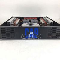 Amplificateur de puissance 2 voies en métal CA 2 canaux 2U/3U pour spectacle de scène professionnel KTV 1500W 1800W