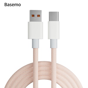 Câble de charge de type C à type C, câble gainé en PVC TPE 3A rapide USB de <span class=keywords><strong>1m</strong></span> compatible avec les appareils <span class=keywords><strong>Apple</strong></span>, Android et IOS - Product Image 4