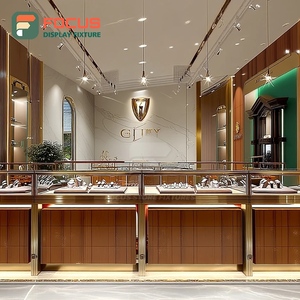 Custom Custom Jewelry Display System Manufacturer Wood Frame Commercial Store Showcase Cabinet - Product Image 2