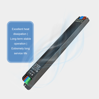 Alimentation LED à prix d'usine, haute efficacité, 24-200W, 12V/24V AC-DC, dimmable par Triac, sortie unique, sans scintillement, garantie 5 ans