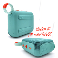 Mini altavoz de graves estéreo G04 de tela portátil, Radio FM/TF/USB/TWS, caja de música HIFI activa, Woofer de graves, Mini altavoz BT