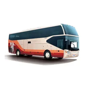 China LHD 57 seats luxury passenger bus used coach bus for sale