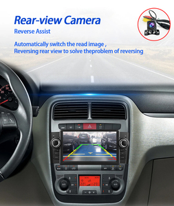 Ips <span class=keywords><strong>7</strong></span> "<span class=keywords><strong>Android</strong></span> tự động cho Fiat Grande Punto Linea 2007 - 2012 xe Đài phát thanh stereo Navigation GPS đa phương tiện Video Player 4 gam Carplay - Product Image 4