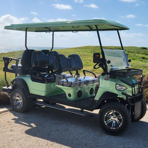 2025 Hot offroad săn bắn giỏ hàng Golf <span class=keywords><strong>Buggy</strong></span> pin lithium xe điện cho 6 người chấp nhận tùy chỉnh - Product Image 3