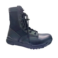 Bottes de combat ultra-légères respirantes pour hommes, couleur coyote brun et noir, bottes tactiques de camping