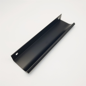 Poignée de tiroir <span class=keywords><strong>longue</strong></span> dissimulée en alliage d'aluminium moderne pour armoire de cuisine, <span class=keywords><strong>commode</strong></span> et salle de bain, installation facile - Product Image 6
