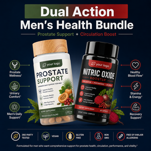 Hot Selling Prostate Wellness Circulation Support Performance Recovery Plant Extract Nitric Oxide Booster 2 In 1 Supplements - Product Image 5