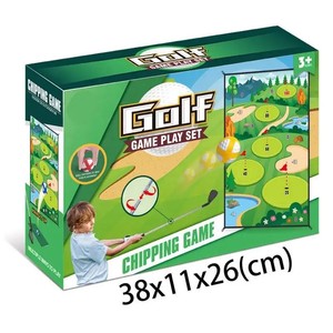 Cadeau parfait 2025 enfants jouets Golf tapis de sol arrière-cour entraînement Golf <span class=keywords><strong>Club</strong></span> jouets intérieur <span class=keywords><strong>extérieur</strong></span> Sport ensemble jouer jeu avec 20 balles - Product Image 6