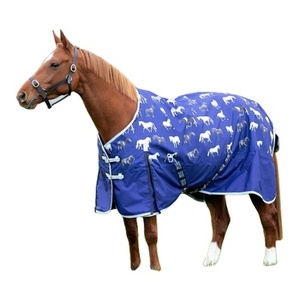Couverture d'hiver pour cheval personnalisée, imperméable, 100 % polyester, tissu durable, chaleur et confort maximum - Product Image 5