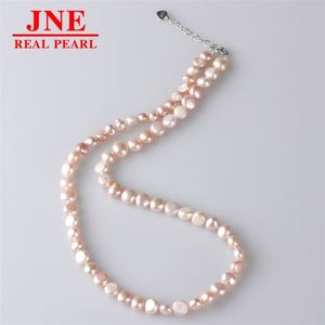 Collier de perles naturelles avec fermoir extensible, cadeau idéal pour la fête des Mères et les aînés - Product Image 2