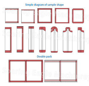 Máquina empacadora de bolsitas de mantequilla de maní en polvo para llenado y sellado de bolsas de <span class=keywords><strong>miel</strong></span> líquidas multifunción de grado alimenticio - Product Image 6