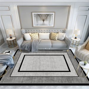 Tapis de prière musulman en polyester doux, écologique, avec support antidérapant, hauteur de poils de 6 mm, épaisseur moyenne, pour usage domestique et commercial - Product Image 2