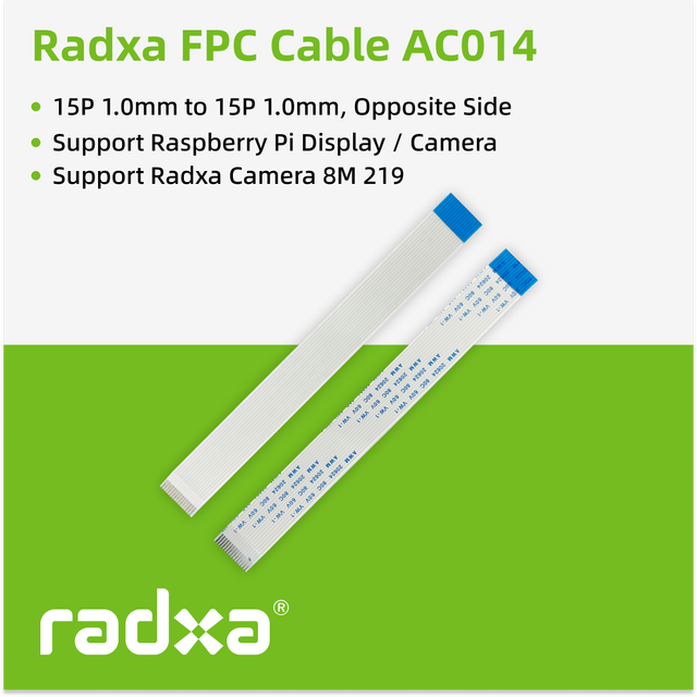 General FPC Display Ribbon Cable Compatible With ROCK4 ROCK3A ROCK3C Radxa Display 8 HD Radxa