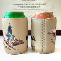 Coozies isothermes imprimés personnalisés en néoprène, porte-canettes, refroidisseurs de canettes, coozies de mariage personnalisés pour canettes