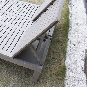 Chaise longue da giardino sedie da mare da spiaggia lettini da sole mobili da esterno - Product Image 6