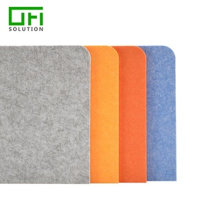 Panneaux acoustiques en polyester ignifuge, panneaux insonorisants en <span class=keywords><strong>feutre</strong></span> acoustique, vente chaude pour salle de musique - Product Image 2