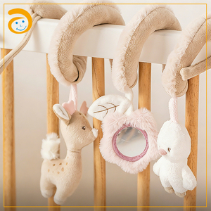 Juguetes de Peluche en Espiral Suaves <span class=keywords><strong>para</strong></span> Bebés, <span class=keywords><strong>para</strong></span> Colgar en el Cochecito, Asiento de Auto, <span class=keywords><strong>Cuna</strong></span>, Móvil, Sonajeros, Juguete de Confort - Product Image 6