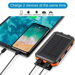 <span class=keywords><strong>2023</strong></span> Banque d'alimentation solaire haute capacité Banque d'alimentation portable 10000mah 20000Mah Powerbanks - Product Image 4
