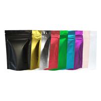 Sachet Doypack Mylar Doré Personnalisé de Haute Qualité avec Fermeture Zip, Fond Carré, pour Aliments et Snacks, en PE