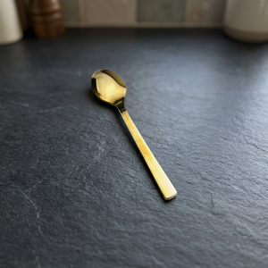 Wholesale <b>Gold</b> PVD Stainless Steel Classic Design Long Handle Eco-Friendly Non-Toxic Durable Lightweight Dishwasher Safe <b>Spoons</b> - Product Image 3