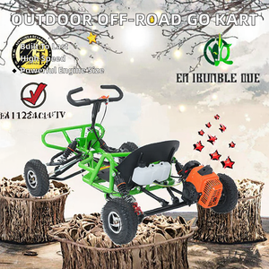 Kart à pédales à essence 80CC Tout-terrain UTV <span class=keywords><strong>Vélo</strong></span> de <span class=keywords><strong>dérive</strong></span> sur la plage avec moteur à deux temps Vitesse de 35 km/h pour les aventures en plein air - Product Image 4