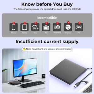 <span class=keywords><strong>Lecteur</strong></span> de disque <span class=keywords><strong>Blu</strong></span>-<span class=keywords><strong>ray</strong></span> <span class=keywords><strong>externe</strong></span> pour PC USB3.0 et gravure BD/DVD/CD Graveur <span class=keywords><strong>Blu</strong></span>-<span class=keywords><strong>ray</strong></span> <span class=keywords><strong>externe</strong></span> compatible avec Windows Linux <span class=keywords><strong>Mac</strong></span> OS - Product Image 5