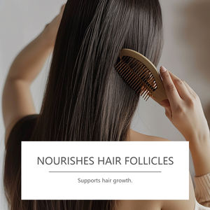 Aceite Sérum para el Cuidado del Cuero Cabelludo con Romero, Cúrcuma, Árbol de Té, Jazmín y Rosa, Calma, Equilibra y Nutre el Cuero Cabelludo, Aceite para el Tratamiento Capilar - Product Image 3