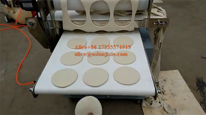 Pannello di controllo bagel pane formando cutter/ <span class=keywords><strong>samsa</strong></span> uigura dello torte che modella linea/Pakistan naan pizzabase che fa la macchina - Product Image 6