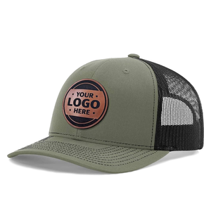 Casquette de camionneur Richardson 112, broderie personnalisée, patch en cuir, snapback en maille, casquette de baseball unie, casquette de sport <span class=keywords><strong>pour</strong></span> papa - Product Image 1