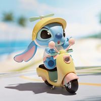 Miniso Lilo & Stitch Figura de Anime en Caja Sorpresa, Personaje Aleatorio, Modelo Coleccionable, Juguete para Decoración del Hogar y Regalos