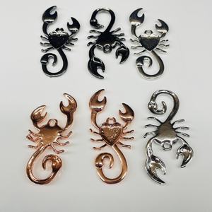 Métal 3D Scorpion Pendentif Rétro Halloween DIY Bijoux Accessoires Dark Niche Décoratif Props Alliage Scorpion - Product Image 1