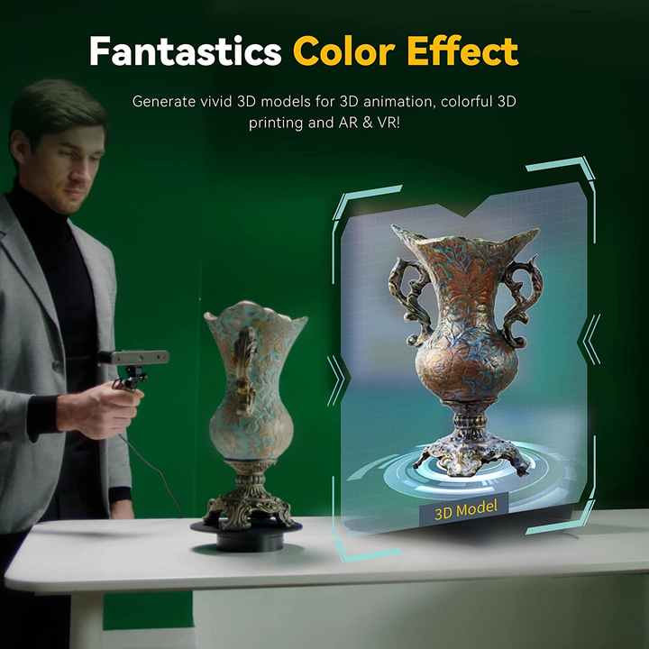 Revopoint POP 2 high-precision 0.05mm handheld 3D laser scanner