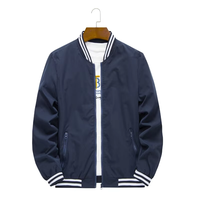 Veste coupe-vent unisexe à col montant, logo personnalisé OEM ODM, automne, imperméable, veste bomber, vestes pour hommes et femmes