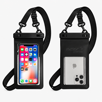 Pochette Téléphone Étanche 7.0 Pouces 20 Couleurs Écran Tactile Vente en Gros pour Plage Natation et Activités Nautiques Sacs Mobiles pour iPhone